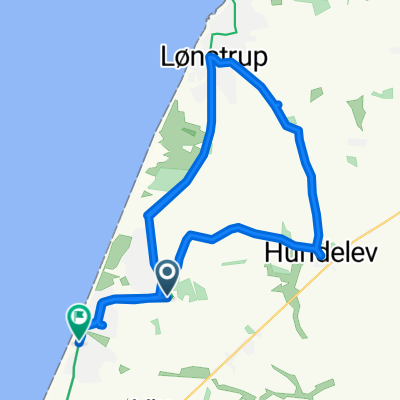 Route in Løkken
