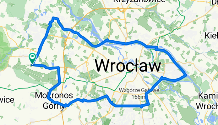 Route in Wroclaw V2