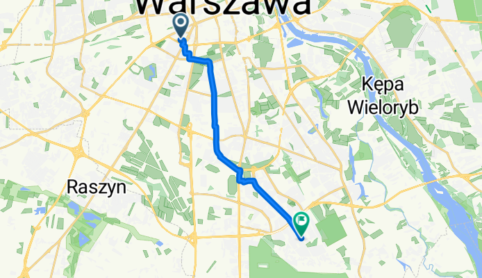 Białobrzeska do Jana Żabińskiego