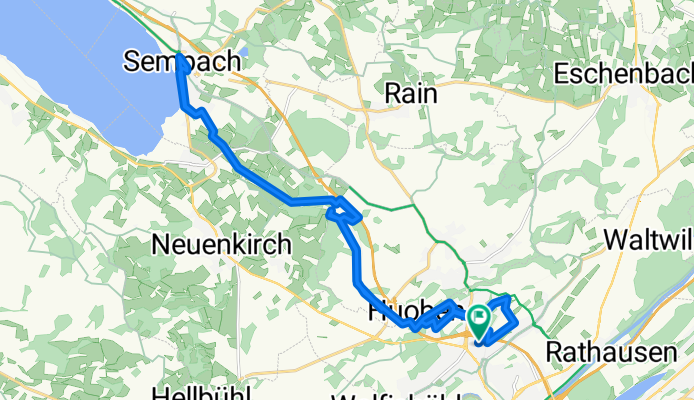 Grudligweg, Emmenbrücke nach Grudligweg, Emmenbrücke