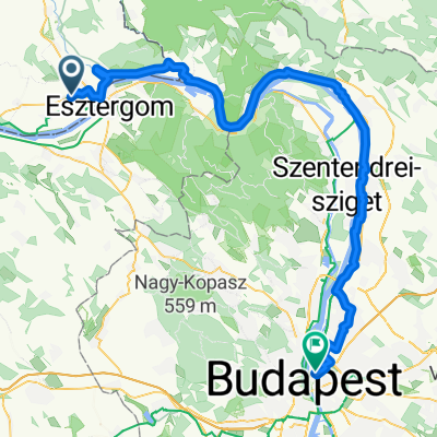 Štúrovo do Teréz körút