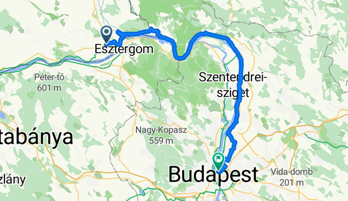 Štúrovo do Teréz körút