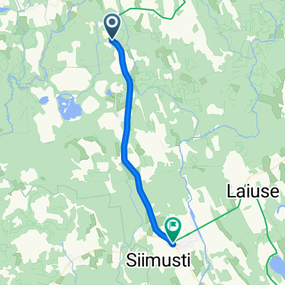 Tartu-Jõgeva-Aravete tee, Koluvere to Tartu-Jõgeva-Aravete tee, Õuna