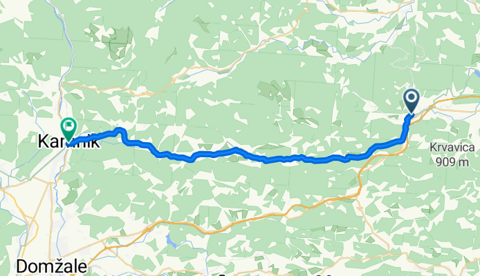Vransko, Vransko nach Glavni trg, Kamnik