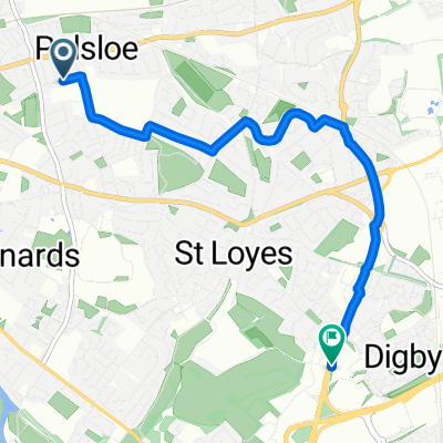 Saint Anne's Road to Unnamed Road