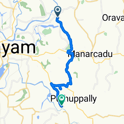 Eranjal - Thiruvanchoor Road to HH38+C4