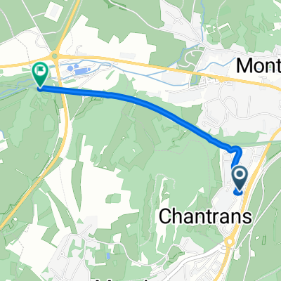 Montmorot nach Courlans