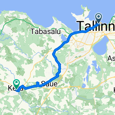 Rumbi, Tallinna to Keskväljak, Keila