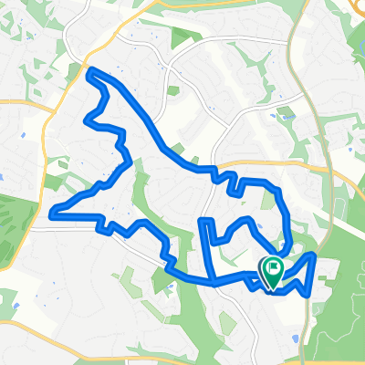 Inverness Ridge Rd, Potomac to Inverness Ridge Rd, Potomac