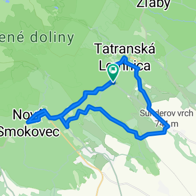 Cesta 3102, Vysoké Tatry až Tatranská Lesná, Vysoké Tatry