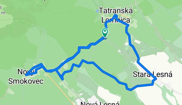 Cesta 3102, Vysoké Tatry až Tatranská Lesná, Vysoké Tatry