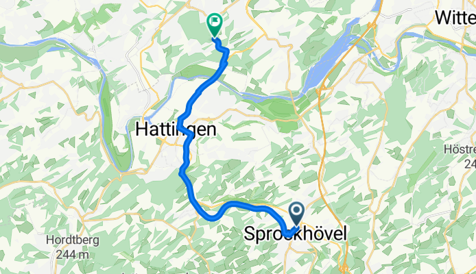 Hauptstraße nach Waldhaus