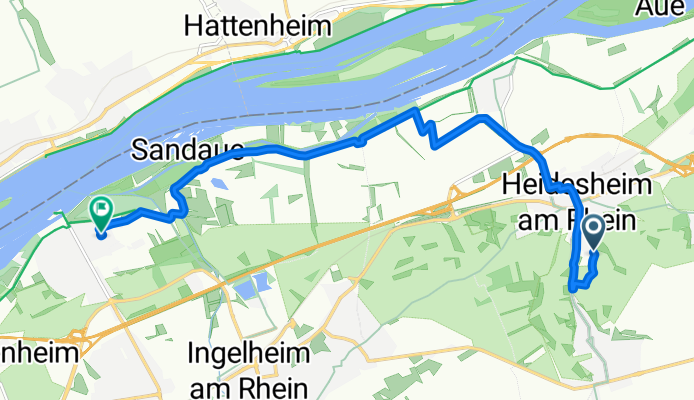 Am Pfingstborn, Ingelheim am Rhein nach Hochstraße, Ingelheim am Rhein
