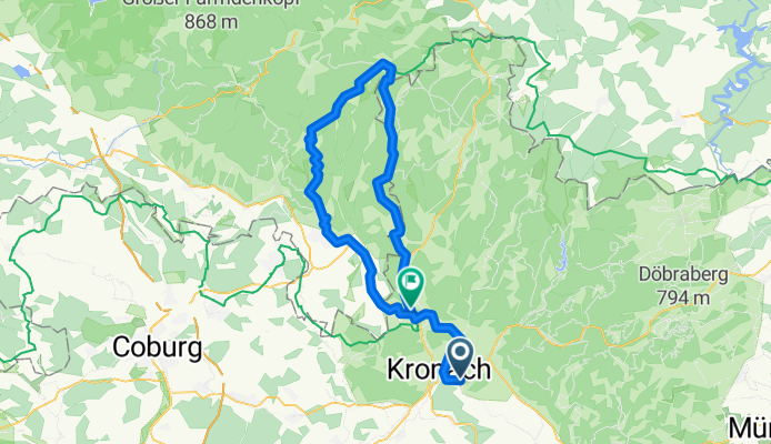 Von Kronach bis Föritztal