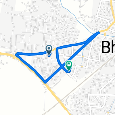 Day1 ..Home- Royal Enfield - Lifecare - Nahata college - Ashtabhuja- Lokhandi Pull- Mr.Mahatma Gandhi Statue- Satara - Lonari Hall - Home.