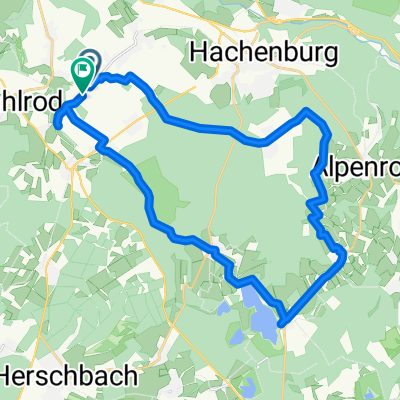 K10 nach Hauptstraße