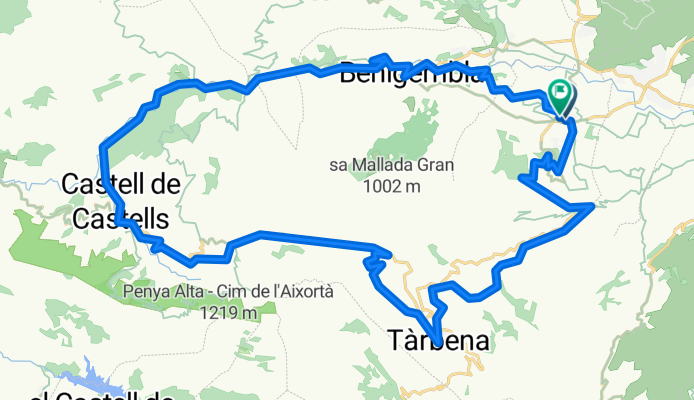 Lugar 5, Parcent to Lugar 5, Parcent