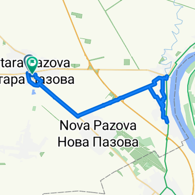 Pazova - Start Banovci - Novi Banovci - Pazova