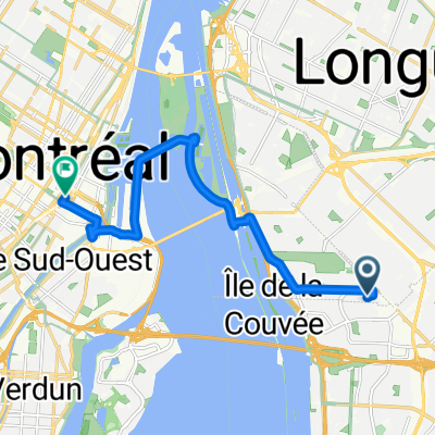 Av D'Isère, St-Lambert à Rue St-Antoine O, Montréal