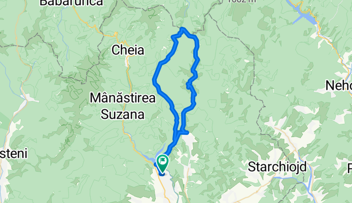 Strada Drumul Nou to Măneciu-Ungureni