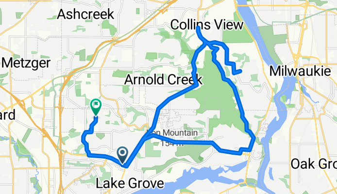 Mercantile Dr, Lake Oswego to Kingsgate Rd, Lake Oswego