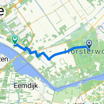 Wijk 00, Zeewolde naar Lijsterweg, Almere