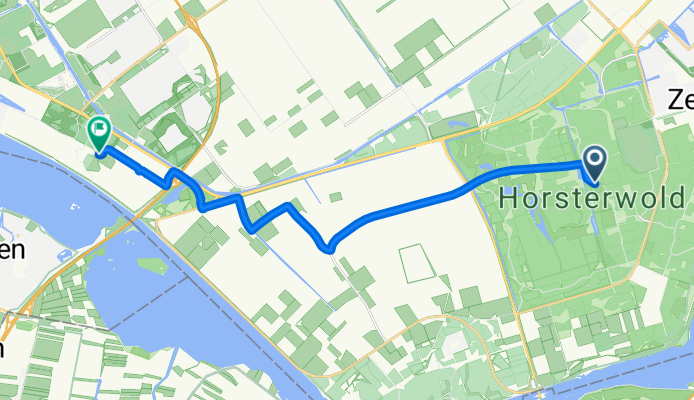 Wijk 00, Zeewolde naar Lijsterweg, Almere