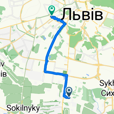 От вулиця Стрийська до площа Кропивницького