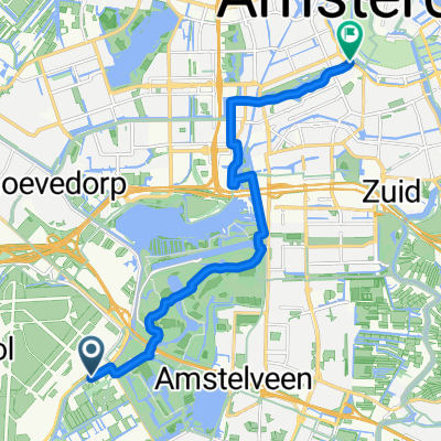 Route to Hard Rock Cafe