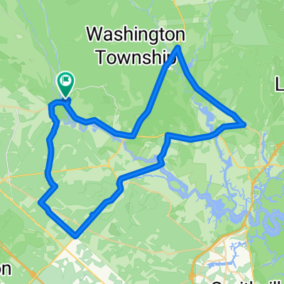 Batsto Fire Trail, Egg Harbor City to Batona Trail, Egg Harbor City