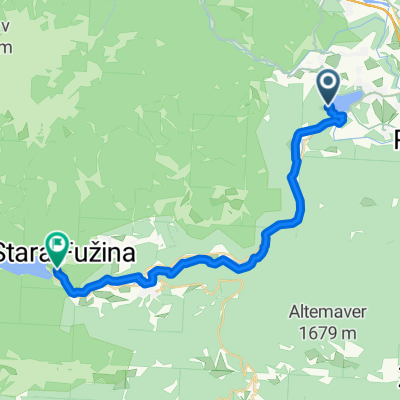 From Bled to Bohinjsko jezero