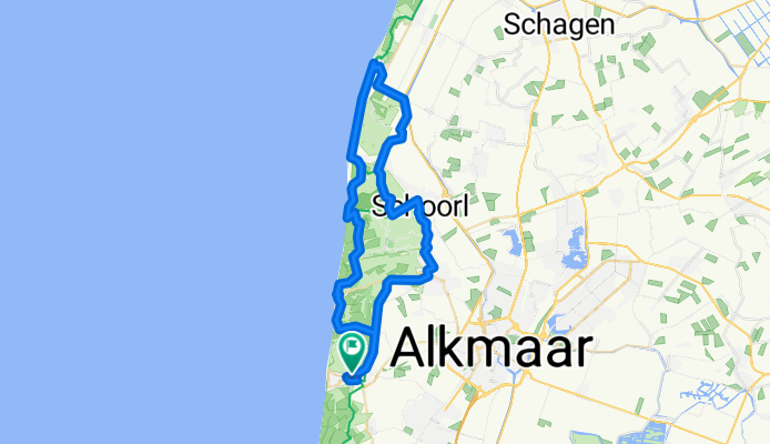 Egmund aan Zee nach Petten