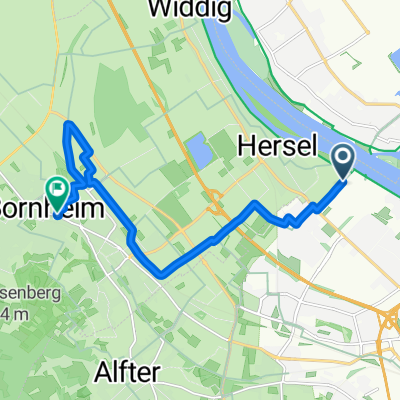 Engländerweg, Bonn nach Königstraße, Bornheim