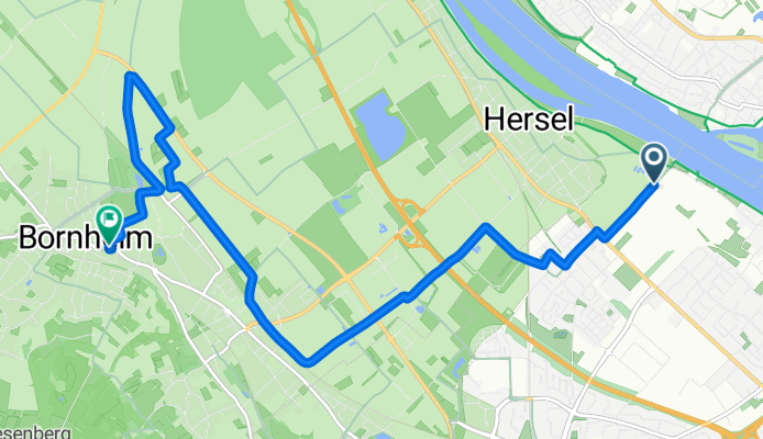 Engländerweg, Bonn nach Königstraße, Bornheim
