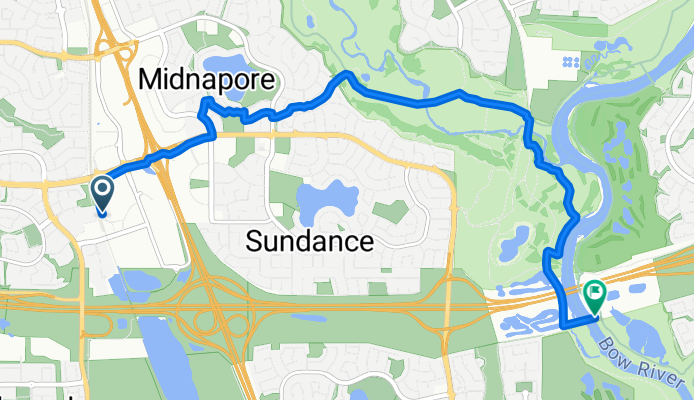 Shawville Blvd SE, Calgary to Fish Creek Park, Calgary
