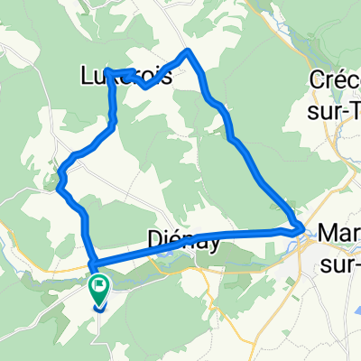 Route de la Roche, Villecomte à Chemin de la Mortière, Villecomte