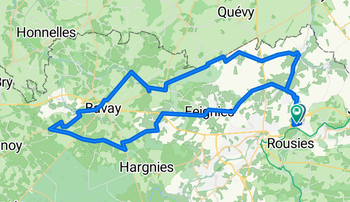 De Rue du Béguinage à Route de Boussois Bis