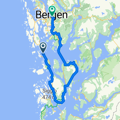 Hufthammar - Leirvik - Bergen