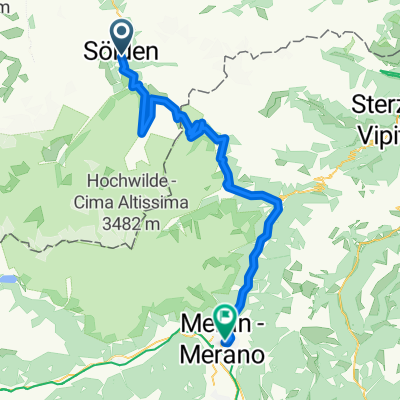 Alpenrundfahrt 09 a E4: Sölden - Meran