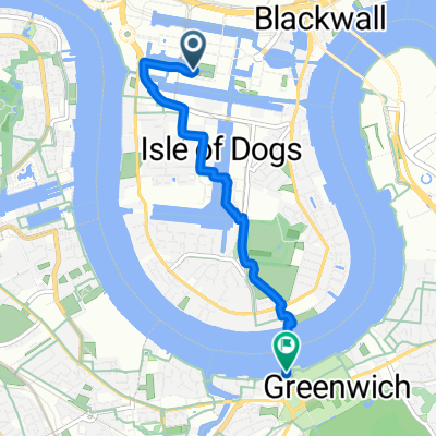 Jubilee Place, London to Cycleway 14, London