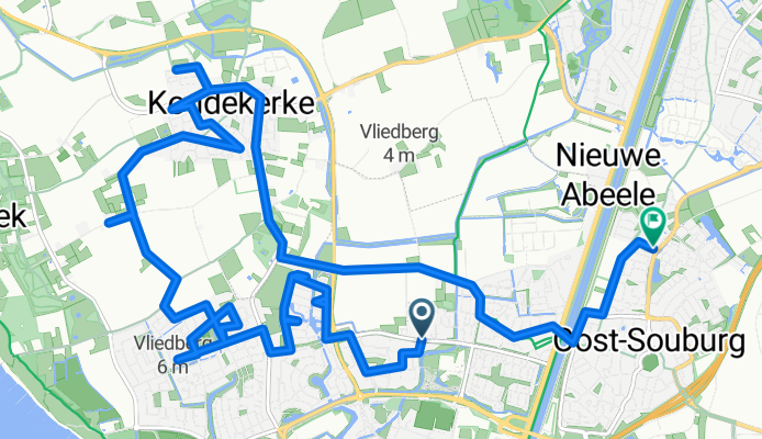 Kievietsprenk naar Zaanstraat