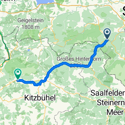 Tag 3: Schneizlreuth - Scheffau
