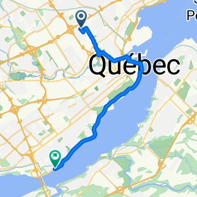 Av Duval, Québec à Boul Champlain, Québec