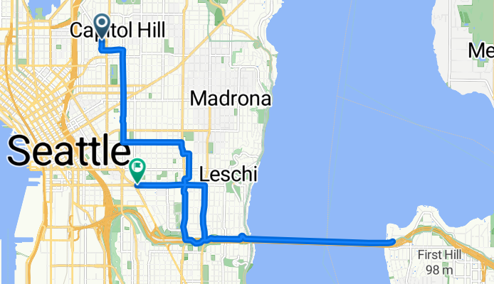 East Mercer Street to 14th Ave S &amp; S Washington St