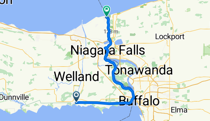 West St, Port Colborne to Queen St, Niagara on the Lake