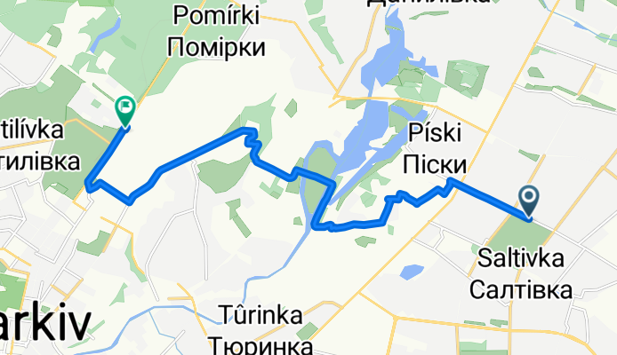Валентиновская улица, Харьков до Сумская улица, Харьков