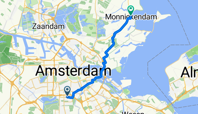 1  Amsterdam to Monnickendam