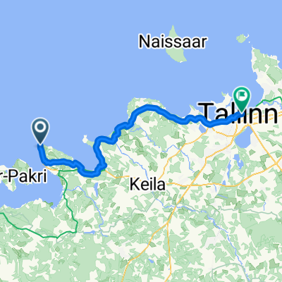 Majaka tee, Paldiski to Sadama, Tallinna