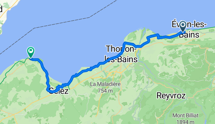 Léman Day 1: Évian-les-Bains to Yvoire