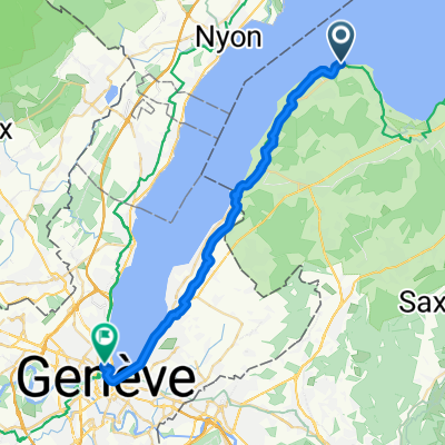 Léman Day 2:Yvoire to Geneva